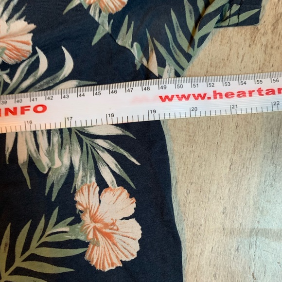 Jack & jones floral crewneck t shirt size m - Picture 3 of 6